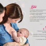 lactancia materna: lo mejor para la mamá y para el bebe
