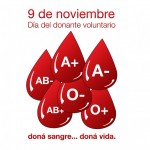 9 de Noviembre: Día Nacional del Donante Voluntario de Sangre