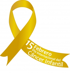 lazo dorado: 15 de febrero día mundial del cancer infantil